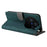 For vivo X200 Pro mini 5G Wallet Phone Case RFID Blocking PU Leather Flip Cover Stand View - Green - 4