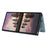 For Samsung Galaxy S24 Ultra Case with Card Holder, Kickstand, RFID Blocking PU+TPU Phone Back Cover - Blue - 4