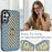 For Samsung Galaxy A15 5G  /  4G Case with Card Holder, Kickstand, RFID Blocking PU+TPU Phone Back Cover - Blue - 6