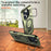 For iPhone 16 Pro Max Case Compatible with MagSafe Lens Frame Kickstand PC+TPU Back Cover - Olive Green - 6