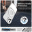 For iPhone 13 Pro Case Compatible with MagSafe Color Splicing IMD TPU+PET+PC Mobile Cover - White - 2