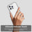 For iPhone 14 Pro Max Case PC+TPU+PET Matte Anti-Drop Phone Back Cover - White - 6
