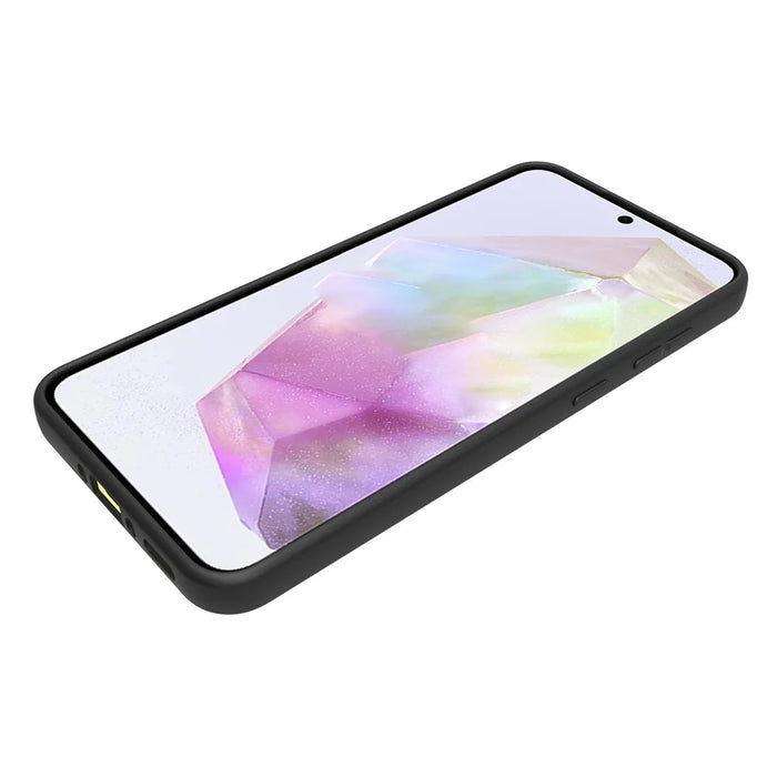 10Pcs / Pack For Samsung Galaxy A36 5G Case Anti-Fingerprint Soft TPU Protective Cover - Black - 5