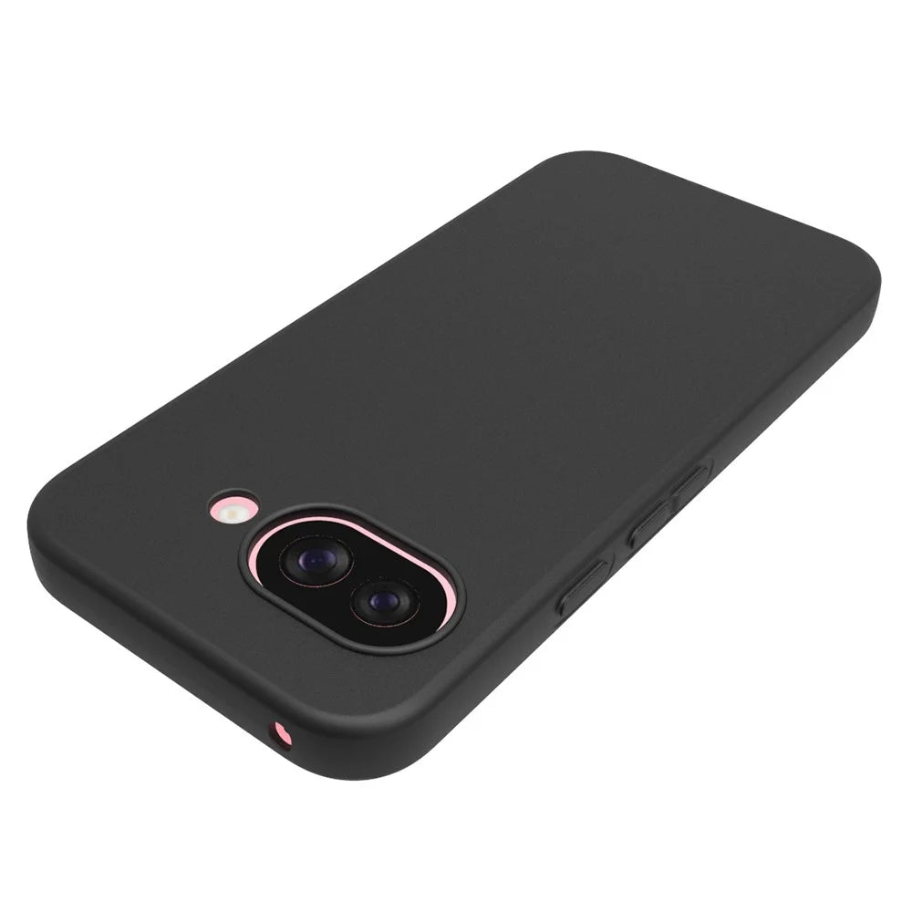 10Pcs / Pack For Google Pixel 9a Case Anti-Fingerprint Soft TPU Protective Cover - Black - 3