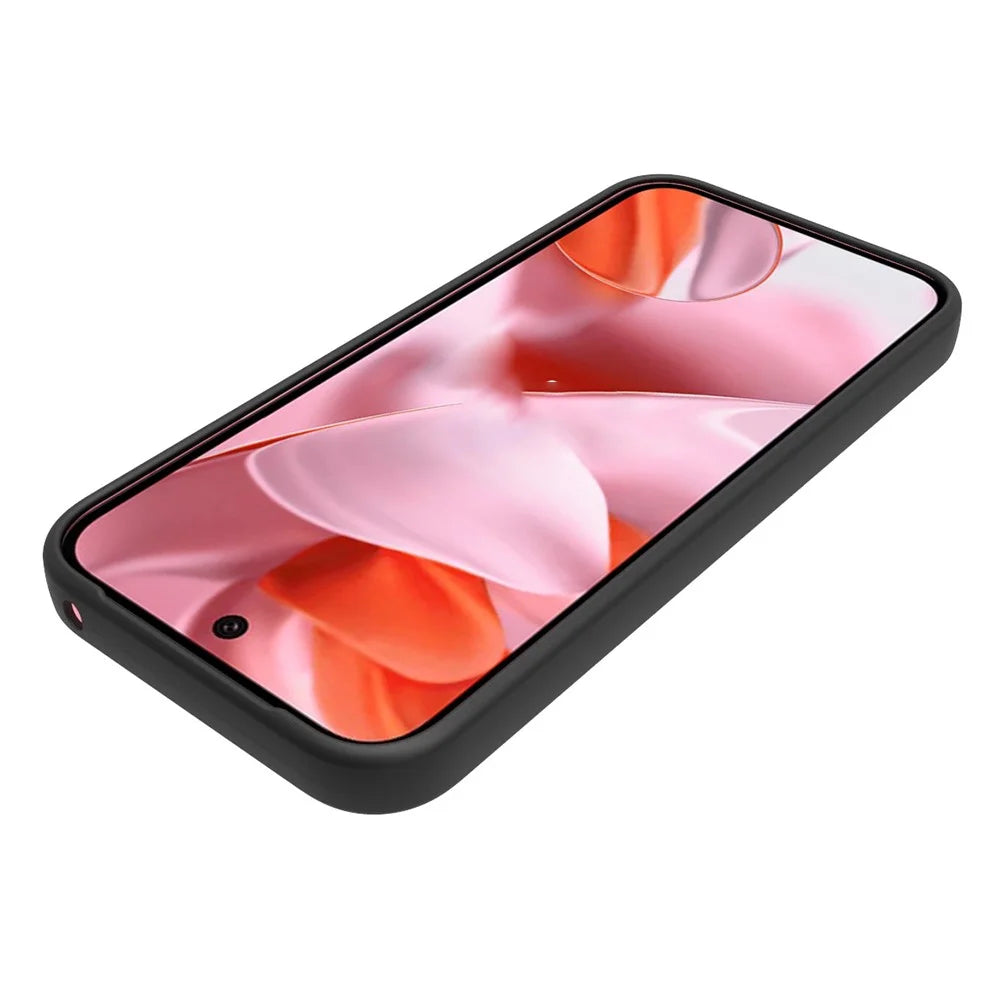 10Pcs / Pack For Google Pixel 9a Case Anti-Fingerprint Soft TPU Protective Cover - Black - 5