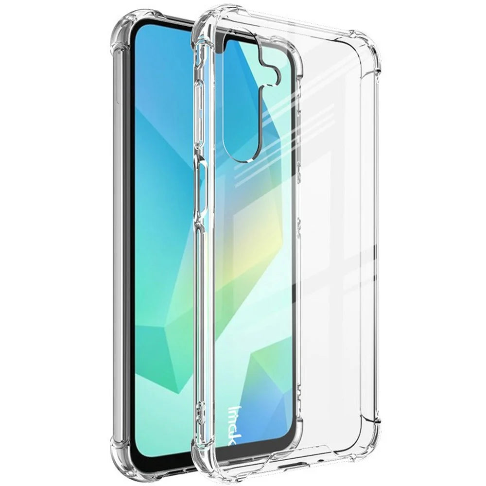 IMAK For Samsung Galaxy A16 5G / 4G PC+TPU Shockproof Clear Phone Cover - 1