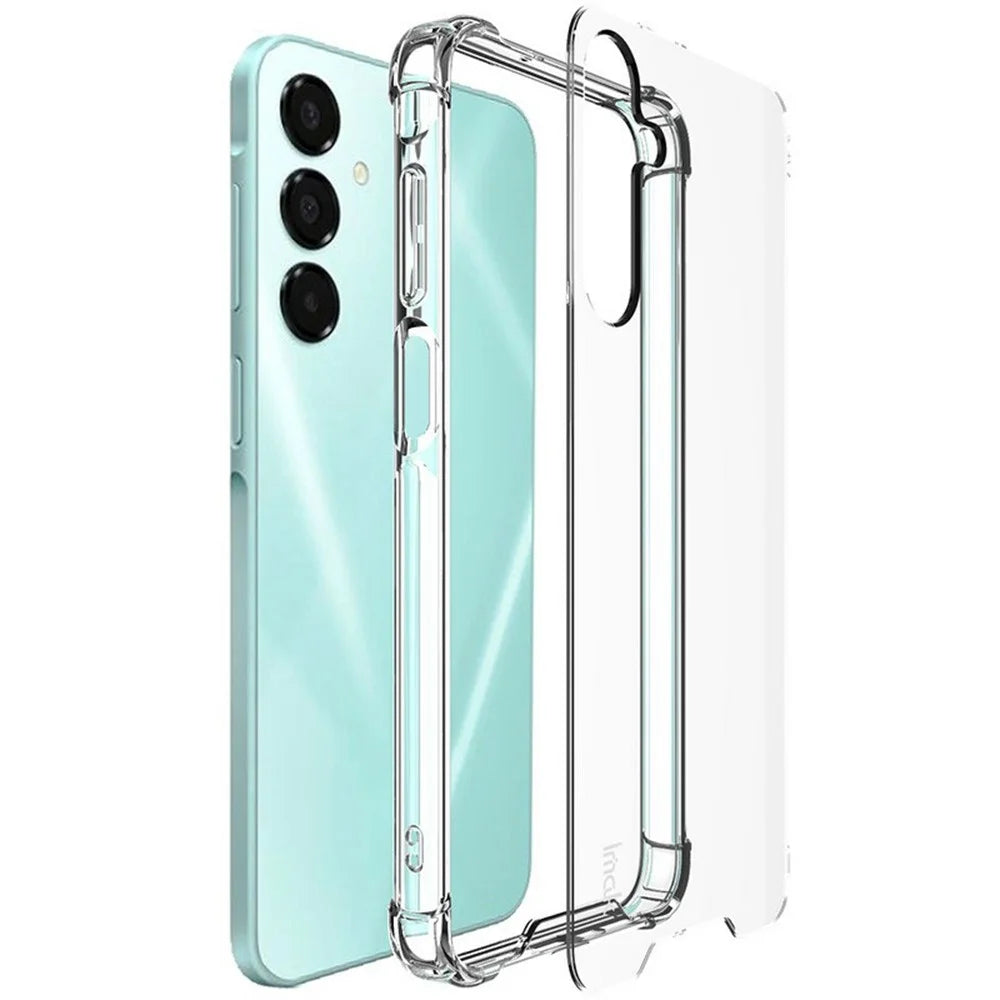 IMAK For Samsung Galaxy A16 5G / 4G PC+TPU Shockproof Clear Phone Cover - 2