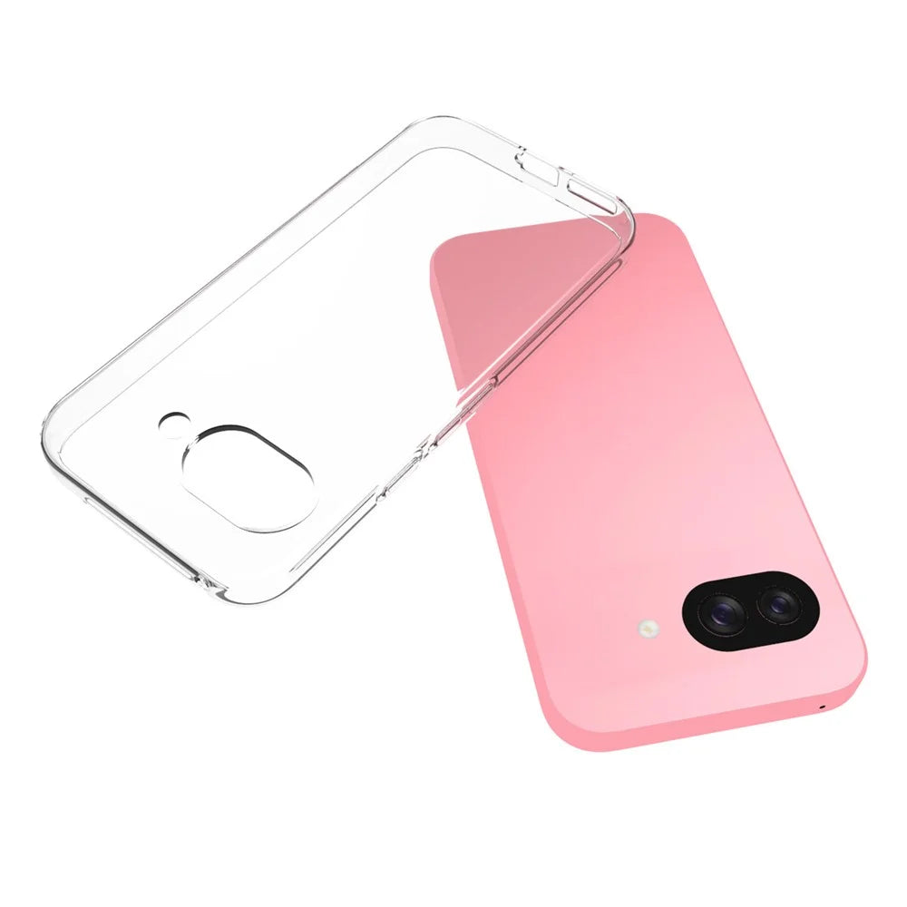 10Pcs / Pack For Google Pixel 9a Clear Case Watermark-Free TPU Protective Cover - 2