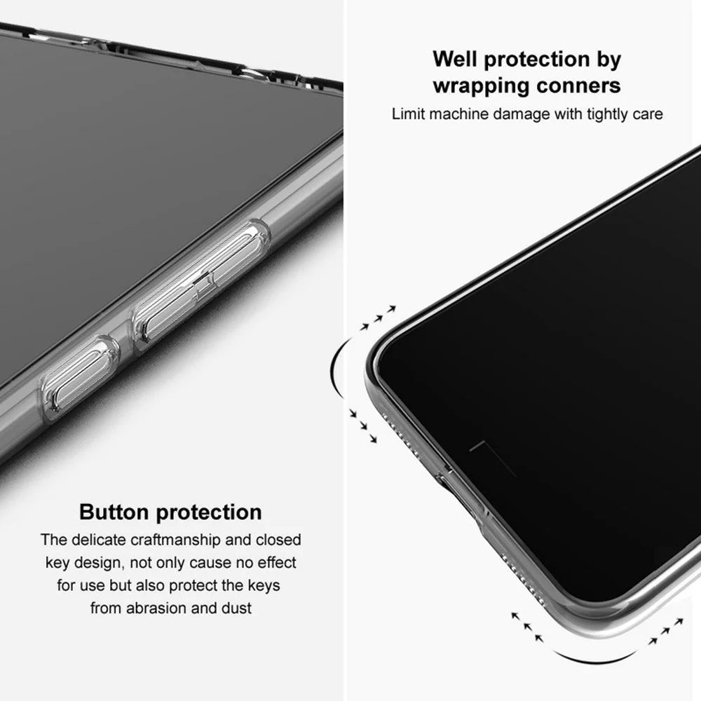 IMAK UX-5 Series For Samsung Galaxy A36 5G Clear Case Shockproof TPU Slim Phone Back Cover - 6