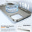 TORRAS Slimfit Mag Series For iPhone 16 Pro Case Compatible with MagSafe Hard PC Shockproof Phone Cover - Titanium Grey - 2