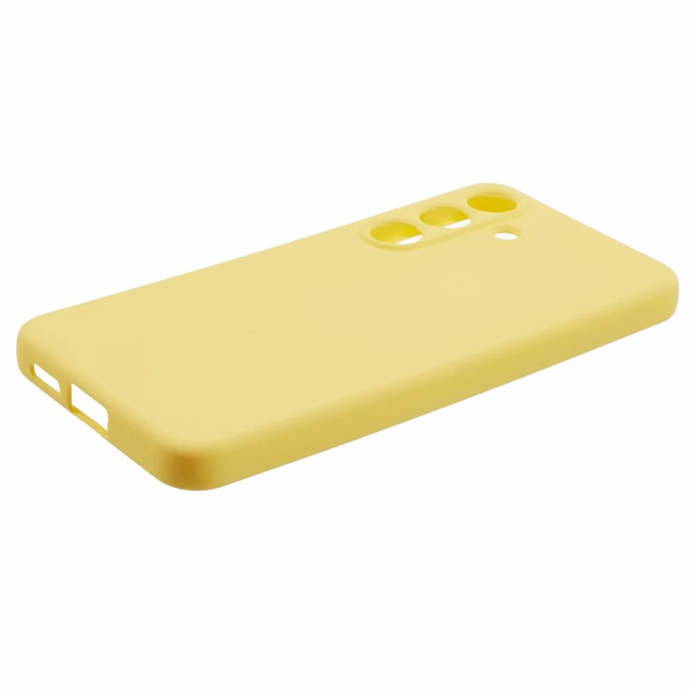 For Samsung Galaxy S25+ Case Arc Edge 2.0mm TPU Protective Phone Cover - Yellow - 5