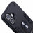 For iPhone 16 Plus Case PC+TPU Drop Defend Phone Cover with Ring Kickstand - Black - 6