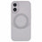 For iPhone 16 Plus Case Compatible with MagSafe Splicing Color Drop-Proof PC Phone Cover - Grey - 3