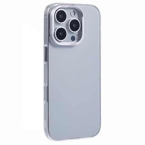 X-LEVEL For iPhone 16 Pro Max Clear Case with Lens Frame Kickstand PC Slim Phone Back Cover - 1