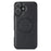 MAGKING K1 Series For iPhone 16 Magnetic Case PC+TPU+PU Leather Phone Cover - Black - 2