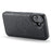 MAGKING K1 Series For iPhone 16 Magnetic Case PC+TPU+PU Leather Phone Cover - Black - 4