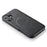 MAGKING K1 Series For iPhone 16 Magnetic Case PC+TPU+PU Leather Phone Cover - Black - 5