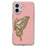 For iPhone 16 Plus Case Butterfly Kickstand TPU+PC Drop-Proof Phone Cover - Pink - 1