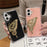 For iPhone 16 Plus Case Butterfly Kickstand TPU+PC Drop-Proof Phone Cover - Pink - 5