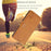 For Samsung Galaxy S25+ Case Happy Cat Pattern Imprinted Leather Wallet Phone Cover - Yellow - 5