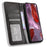 For Google Pixel 9a Leather Case Wallet Stand Retro Texture Phone Cover - Black - 2