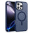 For iPhone 16 Pro Max Magnetic Case Compatible with MagSafe TPU+PC Phone Cover - Blue - 1