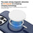 For iPhone 16 Pro Max Magnetic Case Compatible with MagSafe TPU+PC Phone Cover - Blue - 2