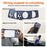 For iPhone 16 Pro Max Magnetic Case Compatible with MagSafe TPU+PC Phone Cover - Blue - 4