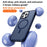 For iPhone 16 Pro Max Magnetic Case Compatible with MagSafe TPU+PC Phone Cover - Blue - 7