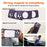 For iPhone 16 Pro Magnetic Case Compatible with MagSafe TPU+PC Phone Cover - Purple - 4
