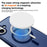 For iPhone 16 Magnetic Case Compatible with MagSafe TPU+PC Phone Cover - Blue - 2
