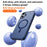 For iPhone 16 Magnetic Case Compatible with MagSafe TPU+PC Phone Cover - Blue - 7