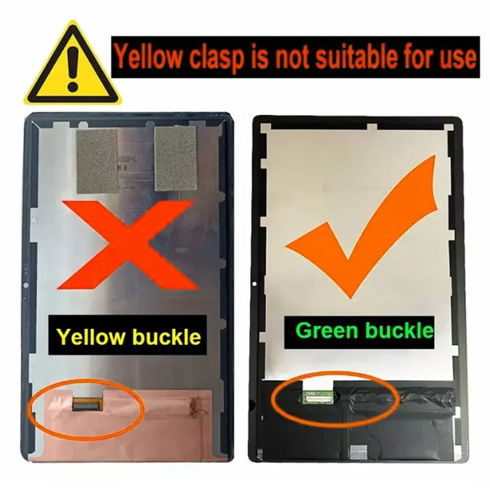 For Teclast T40 Pro (2021) OEM Grade S LCD Screen and Digitizer Assembly Part (Without Logo) (Green Buckle) - 4