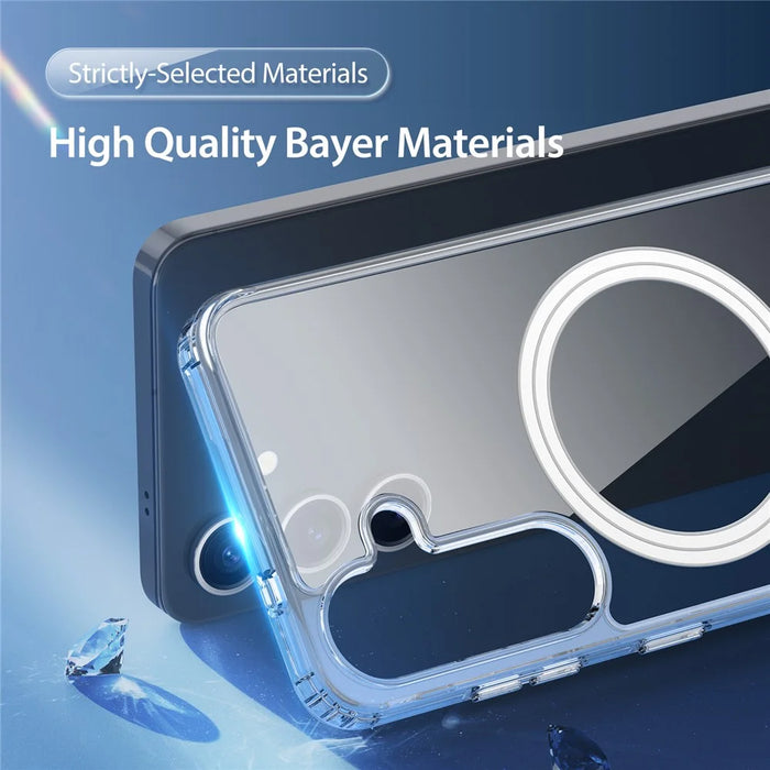 DUX DUCIS For Samsung Galaxy S25 Back Cover  Clin Series Clear Phone Case Magnetic Case - Clear - 4