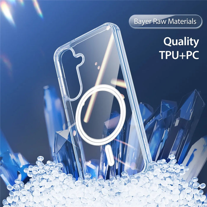 DUX DUCIS For Samsung Galaxy S25 Back Cover  Clin Series Clear Phone Case Magnetic Case - Clear - 5