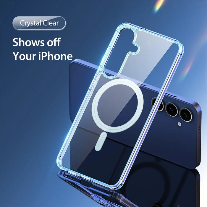 DUX DUCIS For Samsung Galaxy S25 Back Cover  Clin Series Clear Phone Case Magnetic Case - Clear - 7