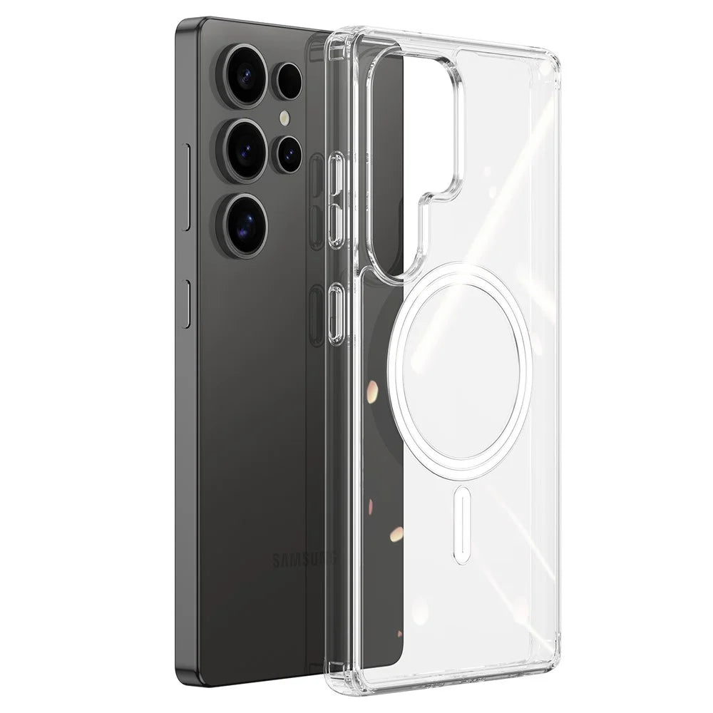 DUX DUCIS For Samsung Galaxy S25 Ultra Back Cover  Clin Series Clear Phone Magnetic Case - Clear - 1