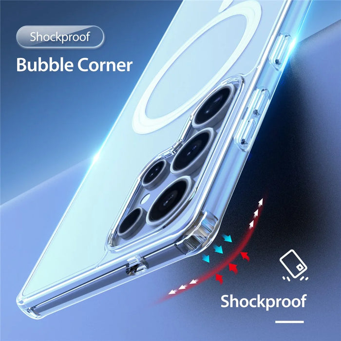 DUX DUCIS For Samsung Galaxy S25 Ultra Back Cover  Clin Series Clear Phone Magnetic Case - Clear - 6