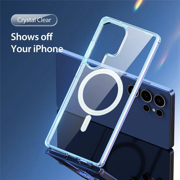 DUX DUCIS For Samsung Galaxy S25 Ultra Back Cover  Clin Series Clear Phone Magnetic Case - Clear - 7