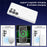 For Samsung Galaxy S25 Ultra Magnetic Case Shockproof TPU+PC Glitter Back Cover - 6