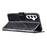 For Samsung Galaxy A36 5G Wallet Case Glitter Anti-Scratch Leather Phone Cover Stand - Black - 3