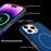 For iPhone 16 Pro Back Cover Skin Touch Frosted Translucent Magnetic Phone Case - Hot Pink - 4