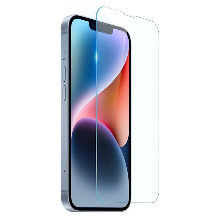 NORTHJO 2 in 1 TPU Phone Case for iPhone 14 Anti-Drop Ultra Clear Protective Cover with Tempered Glass Screen Protector - 4