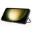 For Samsung Galaxy S25+ Magnetic Case PC Kickstand Ripple Texture TPU Phone Cover - Black - 3