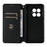 For OnePlus 13 Wallet Case Rhombus Imprinted Leather Phone Cover - Silver - 5