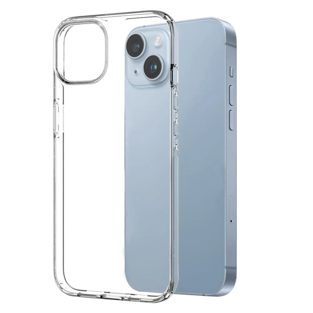 NORTHJO Ultra Clear Shockproof Case for iPhone 14 Plus 2 in 1 Anti-Drop TPU Phone Cover with Tempered Glass Screen Protector - 3