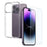 NORTHJO 2 in 1 Anti-Drop Phone Case + Tempered Glass Screen Protector for iPhone 14 Pro Ultra Clear TPU Shockproof Cover - 1