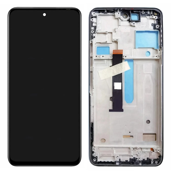For Infinix Zero X 4G / Zero X Pro 4G X6811 OEM Grade S OLED Screen and Digitizer Assembly + Frame (Without Logo) - 1