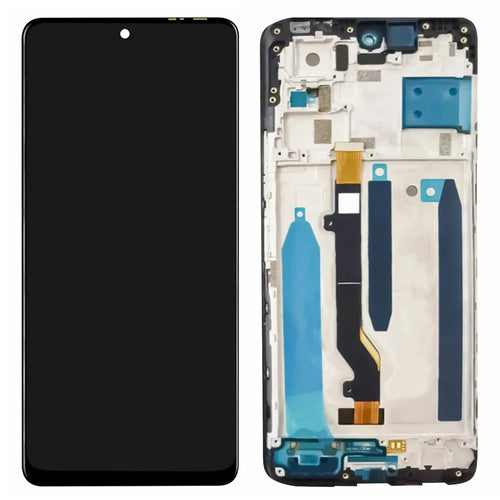 For Infinix Zero X Neo 4G X6810 Grade C LCD Screen and Digitizer Assembly + Frame Replacement Part (Without Logo) - 1