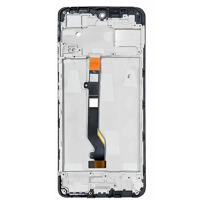 For TECNO Camon 18 P CH7 Grade C LCD Screen and Digitizer Assembly + Frame Part  (Without Logo) - 3